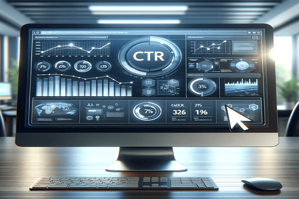 CTR (Click Through Rate) - نرخ کلیک  / اهمیت نرخ کلید