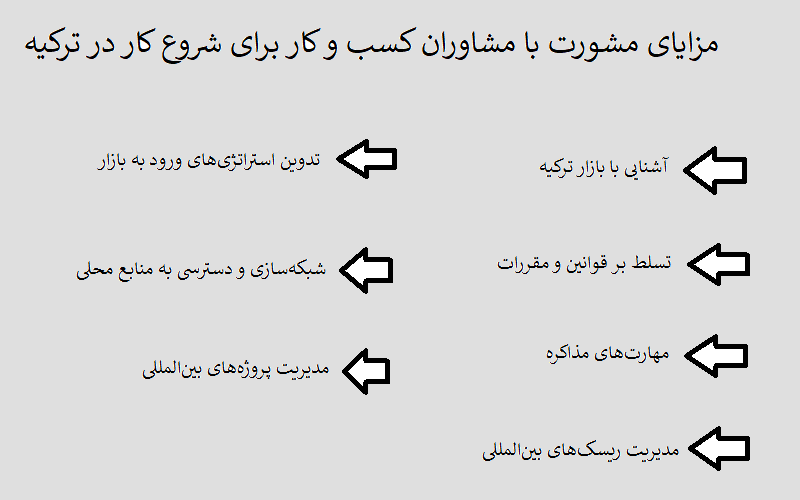 مزایای مشورت با مشاوران کسب و کار برای شروع کار در ترکیه چیست؟